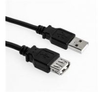 Sharkoon USB 2.0 extension cable black 0 5m ( 4044951015399 ) USB kabelis