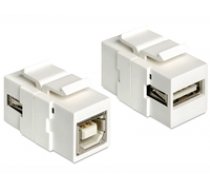 Keystone Module USB 2.0  A(F)-B(F) ( 86320 86320 86320 ) USB kabelis