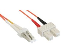 InLine Patchcord swiatlowodowy LC/SC   50/125micro;m   OM2   7m (88647) ( 88647 88647 88647 ) tīkla kabelis