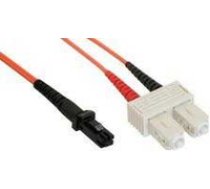 InLine Patchcord swiatlowodowy MTRJ/SC  50/125micro;m  OM2  3m (87253) ( 87253 87253 87253 ) tīkla kabelis