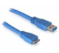 Kabel USB Delock micro USB  3.0  M-M  2m  blue ( 82532 82532 82532 ) USB kabelis