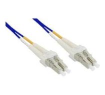 InLine Patchcord swiatlowodowy LC/LC  50/125µm   OM4 1m (88541P) ( 88541P 88541P 88541P ) tīkla kabelis