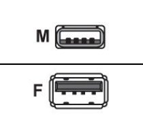 Sharkoon USB 2.0 extension cable black 2m ( 4044951015412 ) USB kabelis