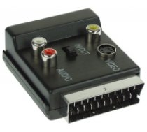 Adapter AV InLine Eurozlacze na 3x Cinch + S-VHS (89959) ( 89959 89959 89959 ) adapteris