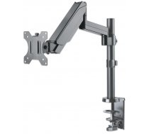 Manhattan Desk LED/LCD monitor arm 17''-32'' 8kg VESA with gas spring adjustable ( 461580 ) TV stiprinājums