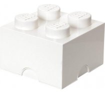Box brick LEGO with 4 edging (White) ( 40031735 40031735 ) LEGO konstruktors