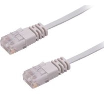 MicroConnect U/UTP CAT6 1M Grey Flat  Unshielded Network Cable  5704174170938 ( V UTP601 FLAT V UTP601 FLAT V UTP601 FLAT ) kabelis  vads