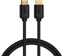 Kabel Baseus HDMI - HDMI 1m czarny (56827) 56827 (6953156222519) ( JOINEDIT23009669 ) kabelis video  audio