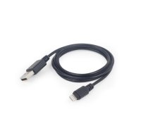Gembird USB data sync and charging lightning cable 1m black ( CC USB2 AMLM 1M ) USB kabelis