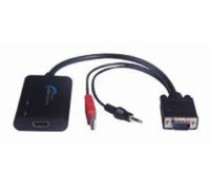 MicroConnect VGA to HDMI Converter With USB power and Audio. ( MONGGHDMI ) kabelis video audio