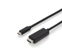 DIGITUS USB Type-C Gen2 Adapterkabel Type-C auf HDMI A ( AK 300330 050 S 4016032451327 ) USB kabelis