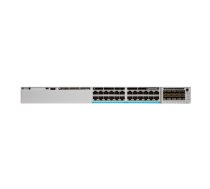 CISCO CATALYST 9300 24 GE SFP PORTS MODULAR UPLINK SWITCH ( C9300 24S E ) komutators