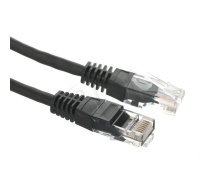 Patchcord UTP Alantec KKU5CZA0.5 ( RJ45 - RJ45 kat.5e 0 5m black ) ( KKU5CZA0.5 ) kabelis vads