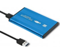 Qoltec pocket Qoltec case for 2.5 "SATA3 HDD / SSD  USB 3.0  Blue ( Q 51859 51859 ) cietā diska korpuss