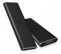 IcyBox External enclosure for M.2 SATA SSD  USB 3.0  Black ( IB 183M2 60083 IB 183M2 ) cietā diska korpuss