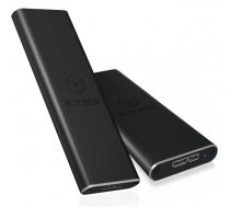 IcyBox External enclosure for M.2 SATA SSD USB 3.0 Black ( IB 183M2 60083 AIICYO000000037 USB-A 3.0 ) cietā diska korpuss