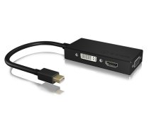 Adapter IcyBox DisplayPort 1.2 - VGA/HDMI/DVI-D IB-AC1032 retail ( IB AC1032 IB AC1032 ) adapteris