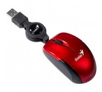 Genius mouse Micro Traveler V2  USB  ruby ( 31010125107 31010125107 31010125107 ) Datora pele