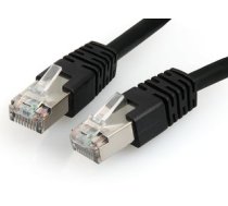 Gembird patchcord RJ45  cat. 6  FTP  1m  black ( PP6 1M/BK PP6 1M/BK ) kabelis  vads