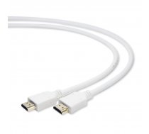 Gembird HDMI V2.0 male-male cable with gold-plated connectors 3m  CU white ( CC HDMI4 W 10 CC HDMI4 W 10 CC HDMI4 W 10 ) kabelis video  audio