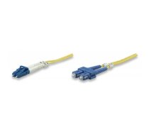 Intellinet Fiber optic patch cable LC-SC duplex 1m 9/125 OS2 singlemode ( 302679 ) tīkla kabelis
