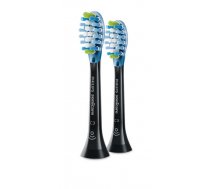 Philips Sonicare C3 Premium Plaque Control Standard zobu sukas uzgalis (2gab) melns HX9042/33 ( HX9042/33 HX9042/33 HX9042/33 ) mutes higiēnai