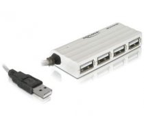 Delock 4 ports USB 2.0 USB HUB ( 87445 4043619874453 ) komutators