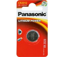 Panasonic Lithium Power CR2012 1 pc ( 5410853038450 2B410587 CR 2012EL/1B ) Baterija