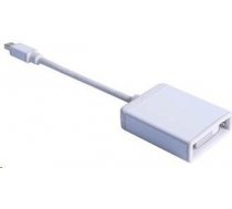 Kabel PremiumCord Mini DisplayPort - DVI 0.15m Balts (kportadm02) ( kportadm02 kportadm02 ) kabelis video  audio