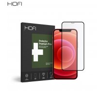 Hofi Pilna ekrāna 9H Aizsargstikls PRO+ ekstra aizsardzība telefona ekrānam priekš Apple iPhone 12 / 12 Pro ar Melnu rāmīti ( HO TG9H IP12/PRO HO TG9H IP12/PRO HO TG9H IP12/PRO ) aizsardzība ekrānam mobilajiem telefoniem