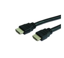 HDMI-Kabel MediaRange 1.4 Gold Connector 1 5m black Ethernet ( MRCS139 ) kabelis video audio