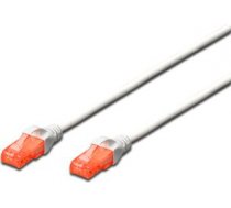 DIGITUS CAT 6 U/UTP Patchkabel - LSZH 0 25m weis ( DK 1617 0025/WH ) tīkla kabelis