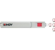Lindy USB Port Blocker - Packx4 Pink Type C Port Blocker w/Key  4002888404259 ( 40425 40425 40425 ) kabelis  vads