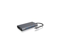IcyBox Docking Station USB Type-C 3xUSB HDMI 4k@30Hz VGA SD/microSD ( IB DK4040 CPD 60514 ZUUS-432 ) dock stacijas HDD adapteri