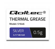 Thermal grease 3.17W/m-K 0 5g silver ( 51646 51646 51646 ) procesora dzesētājs  ventilators