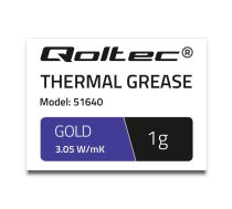 Thermal grease 3.05W/m-K 1g gold ( 51640 51640 ) procesora dzesētājs  ventilators