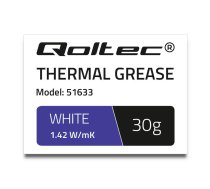 Thermal grease 1.42W/m-K 30g white ( 51633 51633 ) procesora dzesētājs  ventilators