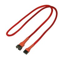 Nanoxia 4-Pin PWM extension cable 60cm red ( 900300012 900300012 900300012 ) kabelis  vads