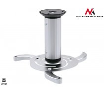 Maclean MC-515 Quality Ceiling Projector Mount Bracket Universal Silver Max 10KG ( MC 515 MC 515 MC 515 S MC 515S ) Stiprinājumi projektoriem