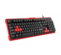 GENESIS RHOD 110 Gaming Keyboard  US Layout  Wired  Red ( NKG 0939 NKG 0939 ) klaviatūra