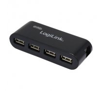 LOGILINK - 4-port hub USB.2.0 with power supply (black) ( UA0085 UA0085 UA0085 )