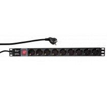 19" Steckdosenleiste Logilink 9fach with An/Aus Schalter ( PDU9C02 PDU9C02 PDU9C02 ) Serveru aksesuāri