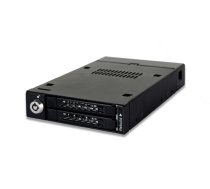 Backplane IcyDock 2x6 3cm SATAI-III in 1x3 5" RAID-Controlle ( MB992SKR B MB992SKR B MB992SKR B ) cietā diska korpuss