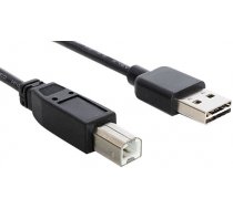 Kabel USB Delock EASY-USB  A-B  M-M  2m  Black  83359 ( 83359 83359 83359 ) USB kabelis