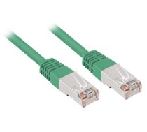 Sharkoon cable RJ45 CAT.5e SFTP - green 1.5m ( 4044951017744 ) tīkla kabelis