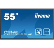 IIYAMA 138.5cm(55) TH5565MIS-B1AG 16:9 M-touch 3xHDMI bl. (Speditionsversand) ( TH5565MIS B1AG ) publiskie komerciālie info ekrāni