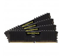 Corsair Vengeance LPX 64GB DDR4 Kit 2666 C16 (4x16GB) black ( CMK64GX4M4A2666C16 CMK64GX4M4A2666C16 CMK64GX4M4A2666C16 ) operatīvā atmiņa