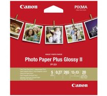 Canon PP-201 13x13 cm 20 Sheets Photo Paper Plus Glossy II 265 g ( 2311B060 ) papīrs