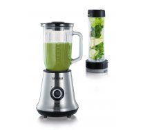 Severin SM3737 Mulitmixer / Smoothie Mix Go edelstahl / black ( SM3737 SM 3737 ) Blenderis