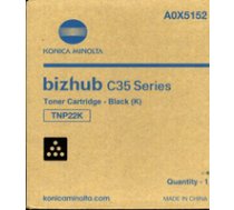 Toner Konica Minolta TNP-22K  6000 pages  Black  Bizhub C35 C35P ( A0X5152 A0X5152 A0X5152 ) toneris